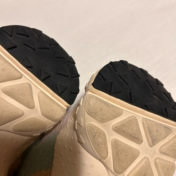 Anthropology Flower Mountain Camp Faux Shearling Slip on Sneakers - Picture 15 of 16